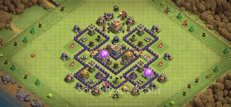 Farming Base TH7 with Link - Clash of Clans - Town Hall Level 7 Base ...