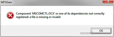 Image result for Mscomctl.ocx Missing