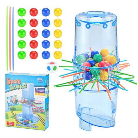 Buy Centwalm Stick Pull Game Kerplunk Classic Kids Game With Beads ...
