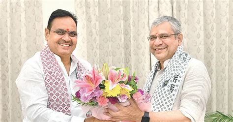 CM Sharma and Vaishnaw discuss rail expansion projects in Rajasthan