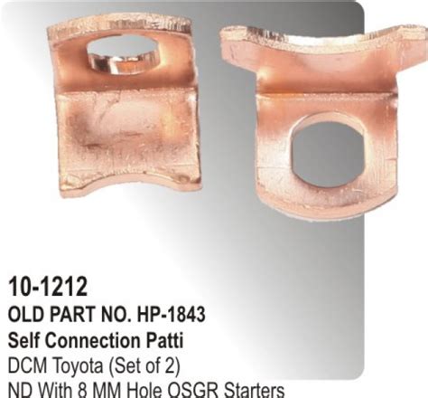 Self Connection Patti DCM Toyota (Set of 2) equivalent to ND 1.3 / 1.4 ...