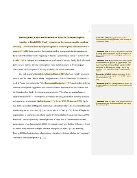 Image result for APA Example