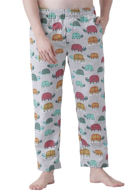 Get Tortoise Printed Pyjamas at ₹ 999 | LBB Shop