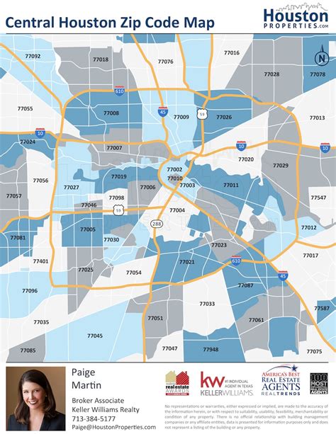 Image result for Houston Zip Code Map