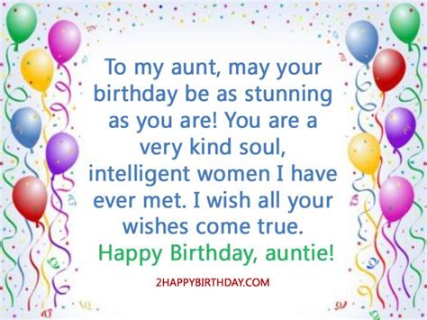 Happy Birthday Auntie Wishes & Quotes - 2HappyBirthday