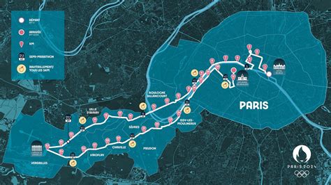 Paris 2024 reveals spectacular Olympic marathon route set against a backdrop of iconic landmarks