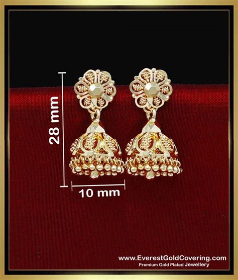 Buy Traditional Gold Earring Patterns Jhumkas Online