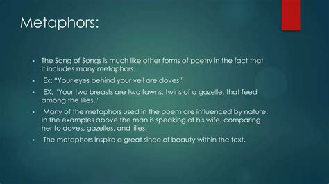 The song of songs | PPTX