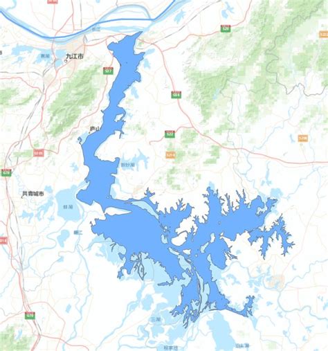 五张卫星图，看江西鄱阳湖水域面积巨变|鄱阳湖|水域|湖盆_新浪新闻