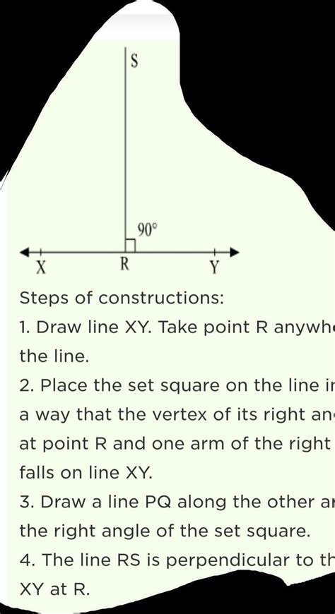A line XY is of length 7.8 cm. A point Q lies above the line. Use set ...