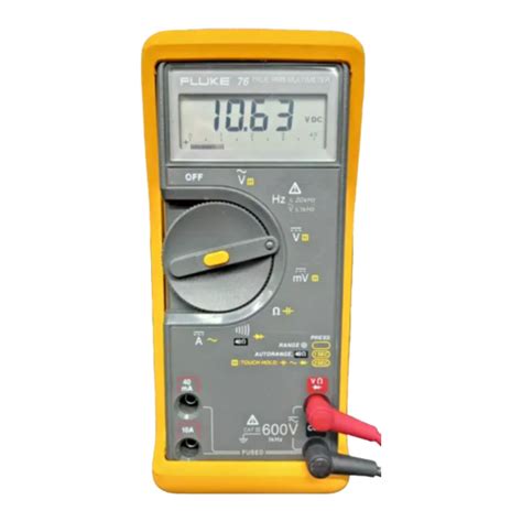 Image result for Fluke 76 Multimeter