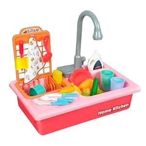 Buy Storite Kitchen Set for Kids - Plastic Kids Play Kitchen Sink ...