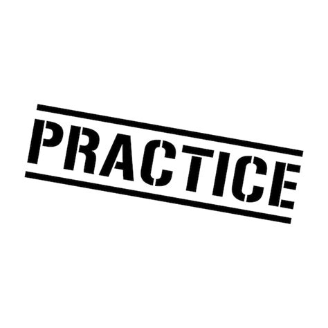 Image result for Sign for Practice