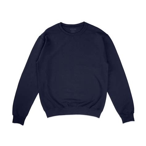 Navy Blue Plain Heavyweight Oversized Sweatshirt – SLATE HASH