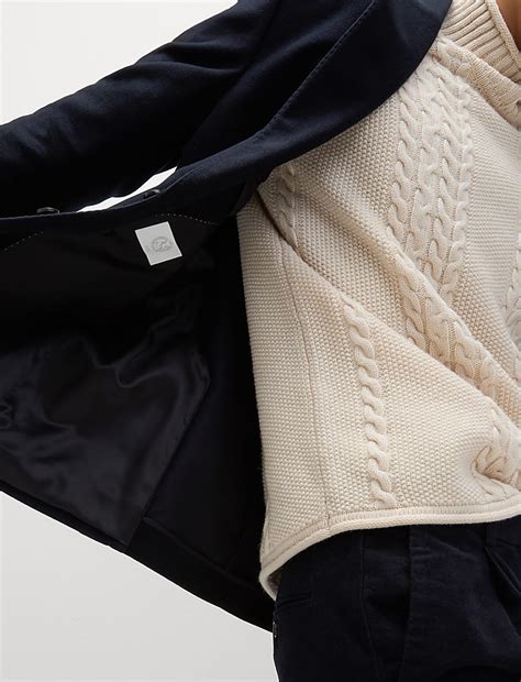 Buy Italian Moleskin Single Breasted Blazer at Marks & Spencer