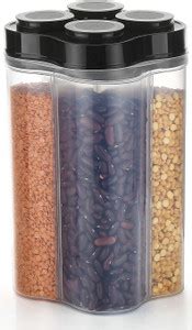 Rabby Plastic Grocery Container - 2500 ml Price in India - Buy Rabby ...