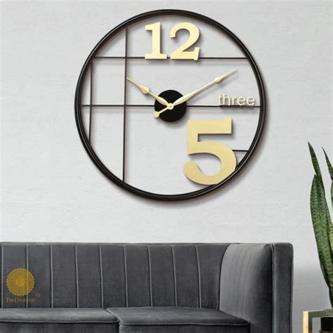 Numeric Double Ring Wall Clock (24 Inches Dia) – The Gharnish - A Unit ...