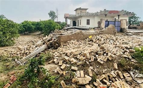 12 people hurt, 30 houses damaged as tornado hits Punjab's Fazilka