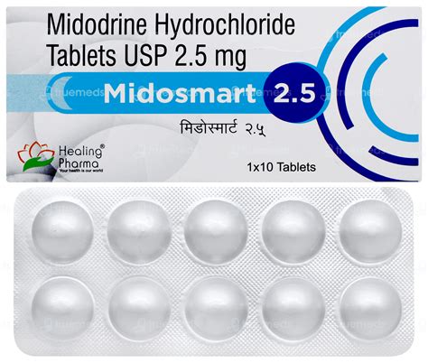 Midosmart 25 Tablet 10 - Uses, Side Effects, Dosage, Price | Truemeds