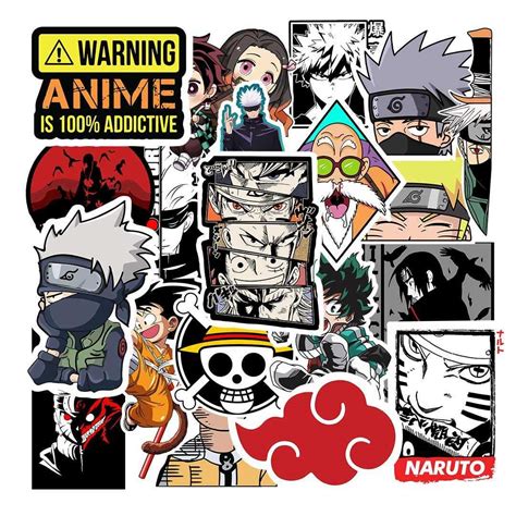 Anime Sticker Pack [20 Sticker] – STICK IT UP