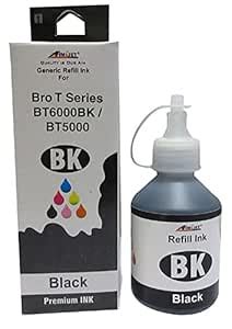 Aimjet Black Ink for Refill Brother T Series BT6000BK / BT5000 for DCP ...