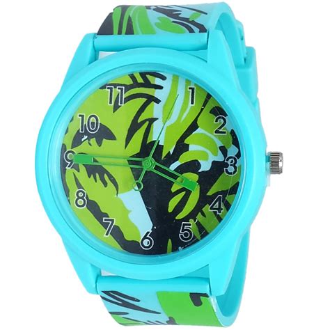 Super Drool Teal and Green Wrist Watch : Amazon.in: Fashion
