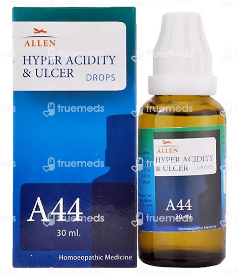 Allen A 44 Hyper Acidity And Ulcer Drop 30 Ml - Uses, Side Effects ...
