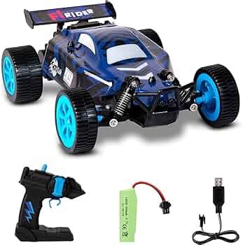 Miss & Chief Rechargeable Smoke Spray Rock Crawler RC Stunt Car with ...