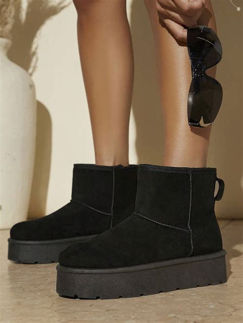 SHUZIA Women's Faux Suede Slip On Ankle Boots For Summer Shoes Spring ...