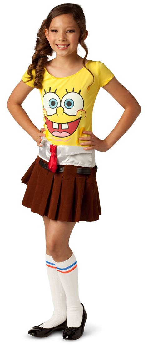 Kids Spongebob Girls Costume | $43.99 | The Costume Land