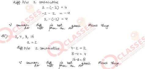 Q3 Which of the following lists of numbers form an A.P., If they form ...