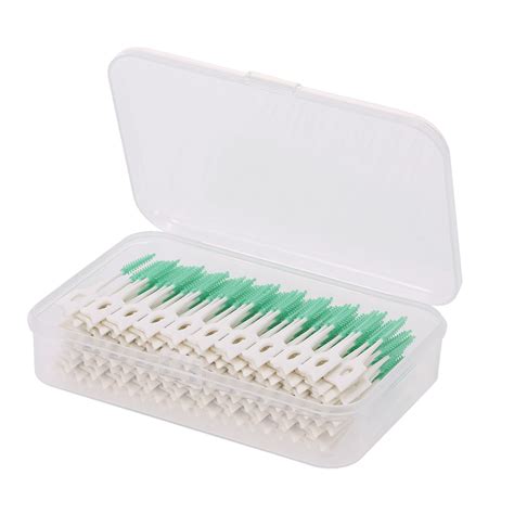 Heizi Glide Dental Floss Picks 160pcs Double Ended Toothpick Soft ...
