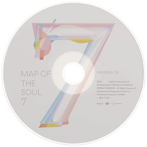 BTS CD PNG Icon for Map of the Soul 7 Version 1