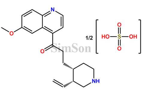 Quinicine Sulfate | CAS No- NA | Simson Pharma Limited