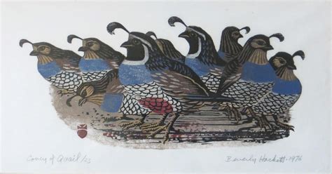 Beverly Hackett - Covey of Quail For Sale at 1stDibs | beverley hackett ...