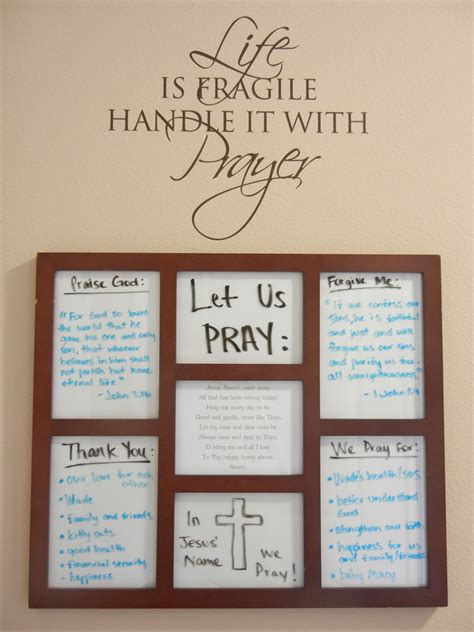 Prayer Board Template
