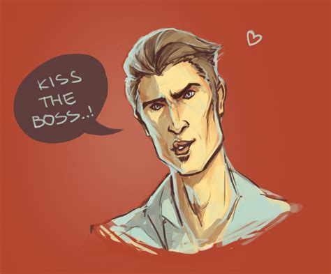 Handsome Jack: Kiss the Boss by cynellis on DeviantArt