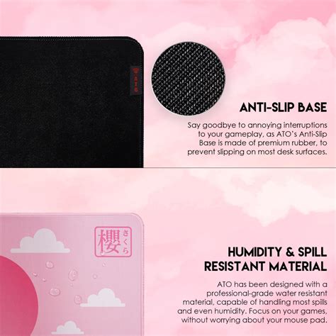 Podloga za mis Fantech MP905 Ato Deskmat Sakura - Mob-Shop