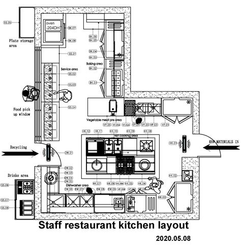 Professional Restaurant Kitchen Project Design Commercial Whole Kitchen ...