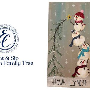 Paint & Sip - Snowman Family Tree, 23 Maple Street, Chester, VT, United ...