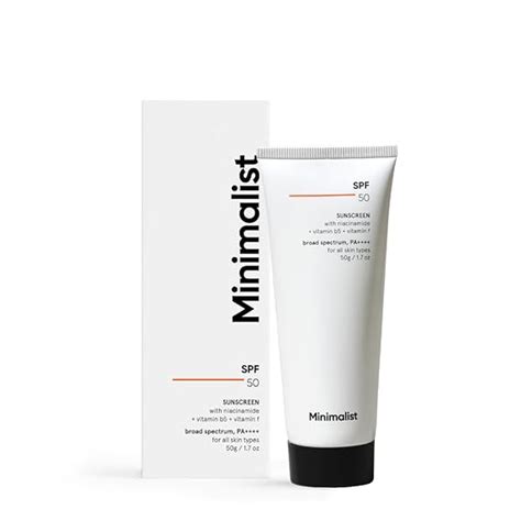 Buy Minimalist Sunscreen SPF 50 PA++++ | Clinically Tested in US (In ...