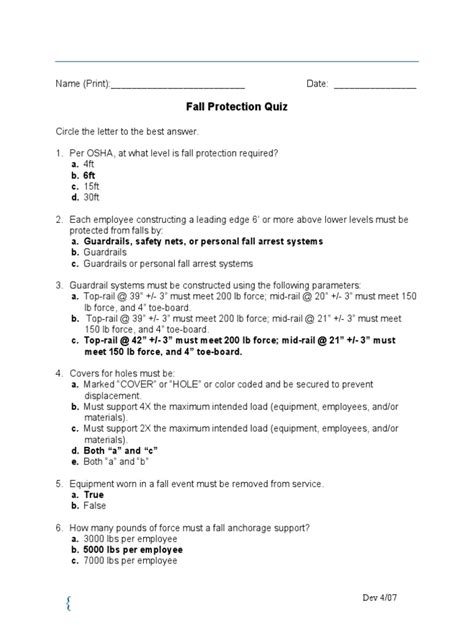 Image result for Fall Protection Exam