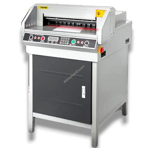Paper Cutter 450VS Automatic Electric Guillotine A3 17 Inch – Abhishek ...
