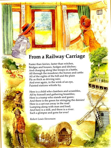 Robert Louis Stevenson: From a Railway Carriage | Robert louis ...