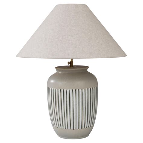 20th Century German Ceramic Table Lamp For Sale at 1stDibs