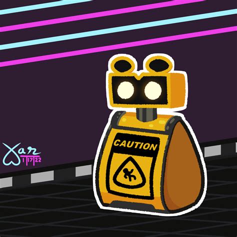Wet floor bot by Xandrite88 on DeviantArt