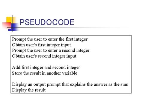 Image result for Pseudocode Program