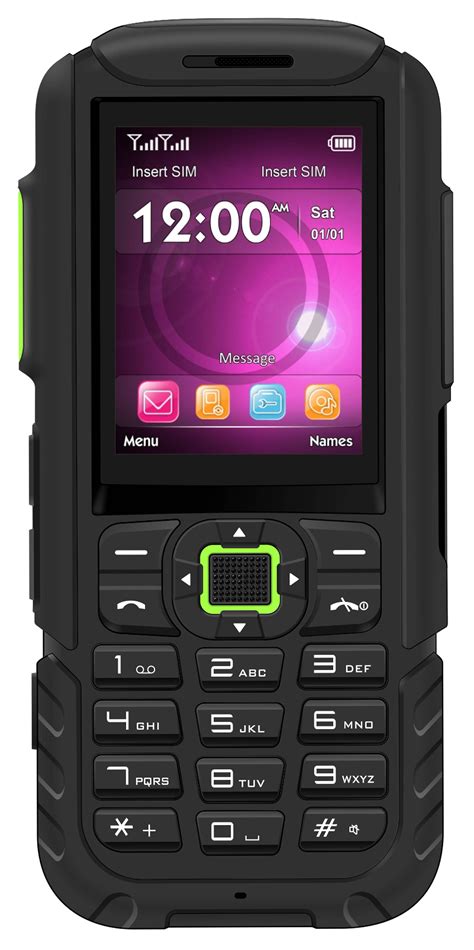 Buy BLU Tank Mega T570 Unlocked GSM Rugged Feature Phone with SOS ...