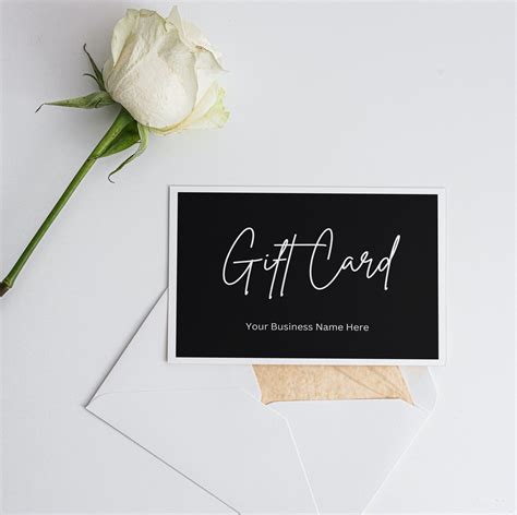 Nail Salon Gift Card, Beauty Salon Gift Card , Editable Gift ...