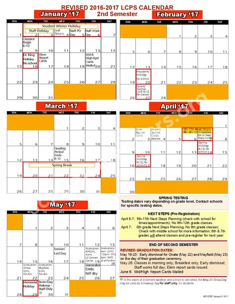 Lcps Staff Calendar - Printable Word Searches